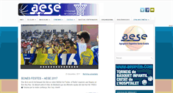 Desktop Screenshot of basquetaese.com