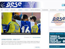 Tablet Screenshot of basquetaese.com